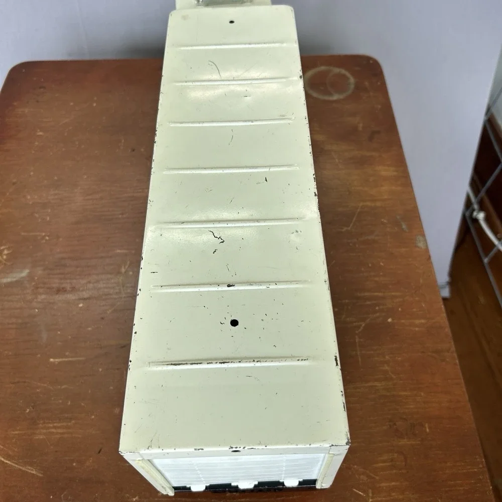 Vintage Nylint Pioneer GMC Semi Truck Trailer Pressed Steel Toy Red White